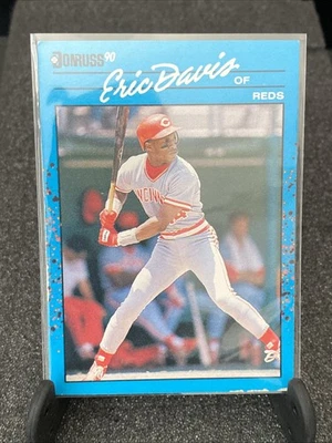1990 Donruss Best of the National League - Eric Davis #1 - Image 1 of 2