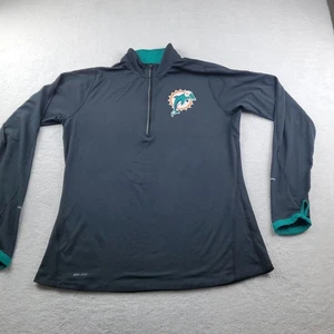 Nike Miami Dolphins NFL Dri-Fit 1/4 Zip Pullover Herren Gr. L Team Apparel  - Bild 1 von 21