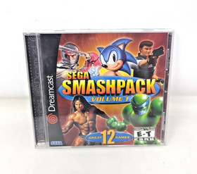 Sega Smash Pack Volume 1 (Sega Dreamcast, 2001) Complete With Manual CIB