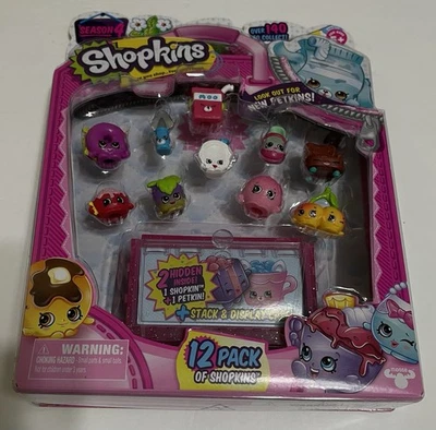 Shopkins Temporada 4! Nuevo paquete de 12 Shopkins nuevo en paquete Foto 1 de 2