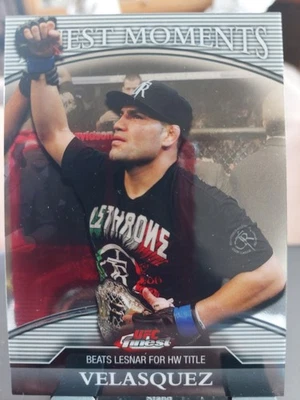 Cain Velasquez #FM-CV Finest Moments 2011 Topps UFC Finest X-Refractor #370/388 - Image 1 of 2