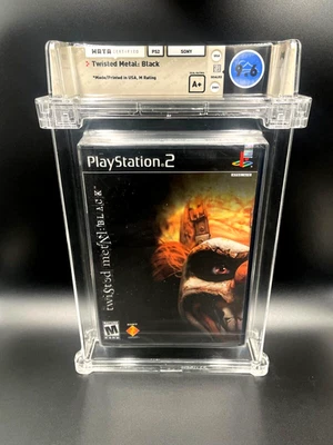 Twisted Metal Black PS2 Sealed New Black Label 1st Print WATA 9.6 A+ - Image 1 of 4