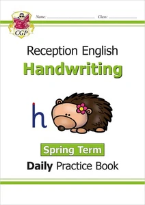 CGP Reception Handwriting Daily Practice Book Spring Term - Pen Control Ages 4-5 - Picture 1 of 8