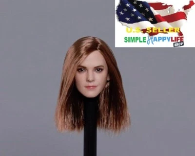 1/6 Cabeza Emma Watson Esculpida PELO RECTO Harry Potter Hermione Para PHICEN ❶USA❶ Foto 1 de 2