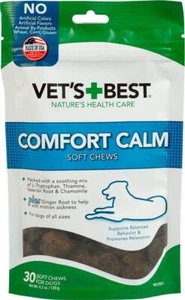 Vet's Best Comfort Calm Calming Soft Chews Dog Supplements | Dog Calming Aid Dog - Picture 1 of 9