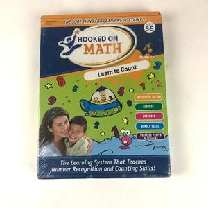 Hooked on Math Learn to Count Essentials Edition Ages 3-5 Phonics 2006 New - Picture 1 of 5