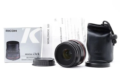✨MINT✨ RICOH HD PENTAX-DA 35mm F/2.8 Macro Limited Black From JAPAN S546 - Image 1 of 4