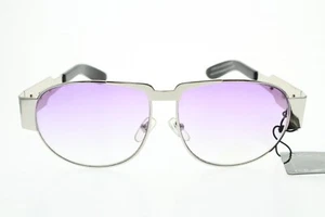 NEW! Elvis Presley TCB Sunglasses Concert Silver Purple Deadstock! RARE VTG Case - Picture 1 of 17