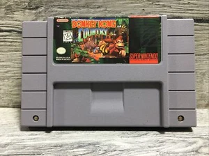 Donkey Kong Country Super Nintendo Entertainment System SNES Game Only SH15 - Picture 1 of 3