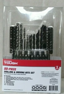 Hyper Tough New 80 piece drilling and driving bits set - Picture 1 of 2