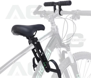 Fahrrad Kindersitz Vorne Kinderfahrradsitz Kind Fahrradsitz Rahmensitz mit Griff - Bild 1 von 16