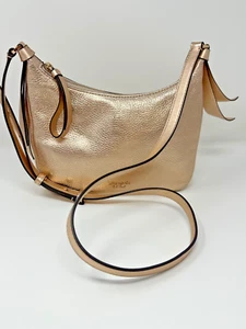 Kate Spade Lake Medium Crossbody Shoulder Bag Purse Metallic Rose Gold - Bild 1 von 8
