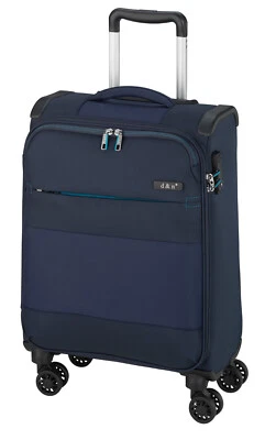 40 Li Handgepäck Reisekoffer Trolley 4 Rollen 58 Du Blau 2,2 kg Leicht Bowatex - Bild 1 von 4
