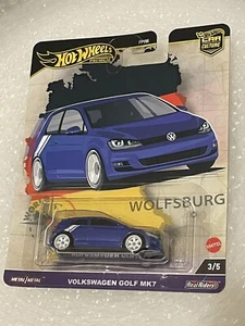 Hot Wheels Volkswagen Golf Mk7 7 VII Coche Cultura Premium HW Nuevo Caja 2025 - Imagen 1 de 6