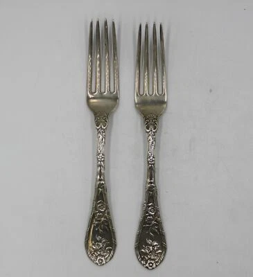 Horquilla vintage Durgin Dauphin 1897 plata esterlina (925) 7 5/8" con MONO Foto 1 de 4