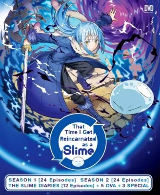 DVD Anime That Time I Got Reincarnated As A Slime Season 1+2 +Tensura (1-61)+OVA - Image 1 of 4