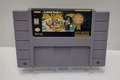 Super Mario All-Stars - SNES Nintendo Game Authentic! - Image 1 of 4