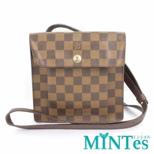 Auth Louis Vuitton Damier Pimlico Shoulder Bag N45272 Ebene Canvas Crossbody [Us - Picture 1 of 6