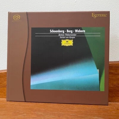 ESOTERIC SACD ESSG 90017  SCHOENBERG BERG WEBERN Orchesterwerke KARAJAN   NM - Image 1 of 2