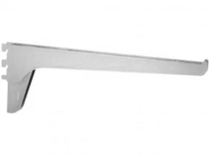 Knape and Vogt 185 8 85 Series 8" L Double Slotted Shelf Bracket - Chrome - Picture 1 of 1