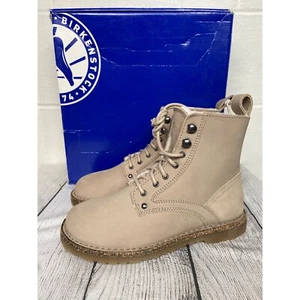 Birkenstock Bryson Shearling Boots Beige Taupe US L6 M4 EU37 Narrow Fit - Picture 1 of 8