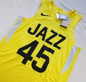 ⚡  Nike Authentic Icon Jersey Donovan Mitchell Utah Jazz DV3767-729 Size 44 ⚡ - Picture 1 of 12