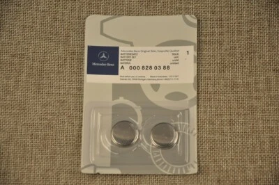 2x MERCEDES-BENZ CAR 2 FOB REMOTE KEY BATTERIES FOR A-CLASS B-CLASS C-CLASS - Image 1 of 4