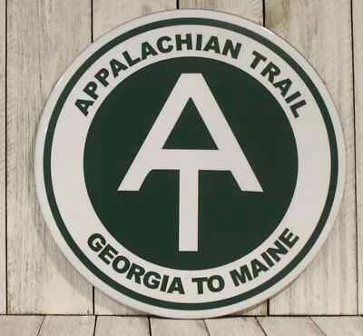 Appalachian Trail Tin Sign Metal Hiking Hiker Trailhead Replica Man Cave Garage - Image 1 of 4