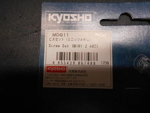 Kyosho Mini Z MD011 Screw set Mini Z AWD Atomic GL Racing - Picture 1 of 2