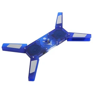 Computer Cooling Pad Foldable Usb Cooling Holder With Hub Led Low Noise He DE - Bild 1 von 23