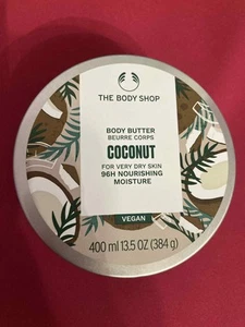 THE BODY SHOP Coconut Body Butter JUMBO 400ml/13.5 oz (Vegan) *US SELLER* - Picture 1 of 1