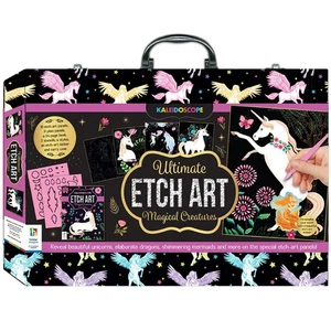 Kaleidoscope Ultimate Etch Art Magical Unicorn Creatures Creativity Work for Kid - Picture 1 of 3