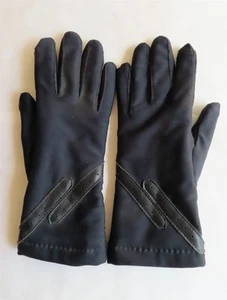 GUANTES HANES HER WAY MUJER THINSULATE CUERO NEGRO TALLA M - Imagen 1 de 3