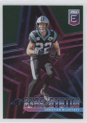 2020 Panini Donruss Elite Star Status Green Christian McCaffrey #10 - Image 1 of 2