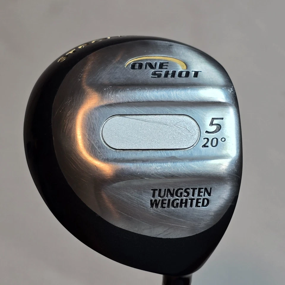 One Shot Tungsten Weighted 5 Wood 20 Degree Fairway Wood Upgraded Aldila ECT 350 - Image 1 of 4