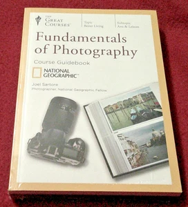 Fundamentals of Photography by Joel Sartore Guidebook + 4 DVD set NEW SEALED - Imagen 1 de 2