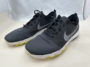 Nike Men’s F1 Impact 2 Black White Golf Shoes Spikeless Size 10.5 US 776111-002 - Picture 1 of 9