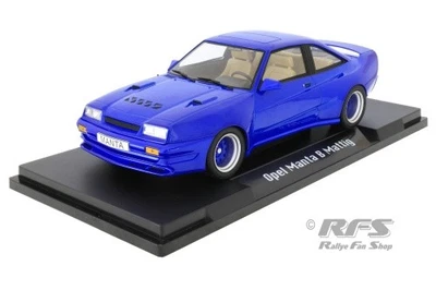 MCG MODELCAR GROUP Opel Manta B Mattig 1991 blau blue 1:18 MCG