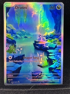 Pokemon Fanart Dratini Card - Picture 1 of 4