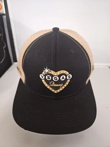 Vegas Strong Embroidered Cap Black and Tan 2017 Finalist American Made Cap Co. - Picture 1 of 4