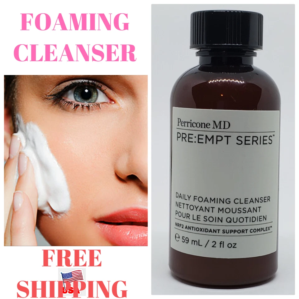 PERRICONE MD Daily Foaming  Cleanser  PRE:EMPTSERIES 2.0 ZO X2pcs - Image 1 of 1