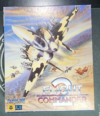 Vintage Flight Commander 2 PC Software Game Includes disks & Original Papers! - Image 1 of 4