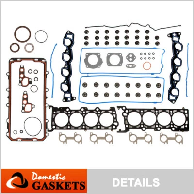 Fits 91-95 Ford Thunderbird Lincoln Town Car Mercury 4.6L SOHC Full Gasket Set - Image 1 of 4