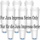 6 Stcke Wasserfilter Fr Jura Impressa C-Serie C-5 ,C-9 One Touch 7610917602094