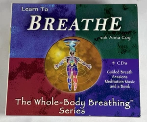 The Whole Body Breathing Series by Anna Coy 4-Disc CD Set w/Booklet, NEW Discs - Picture 1 of 4