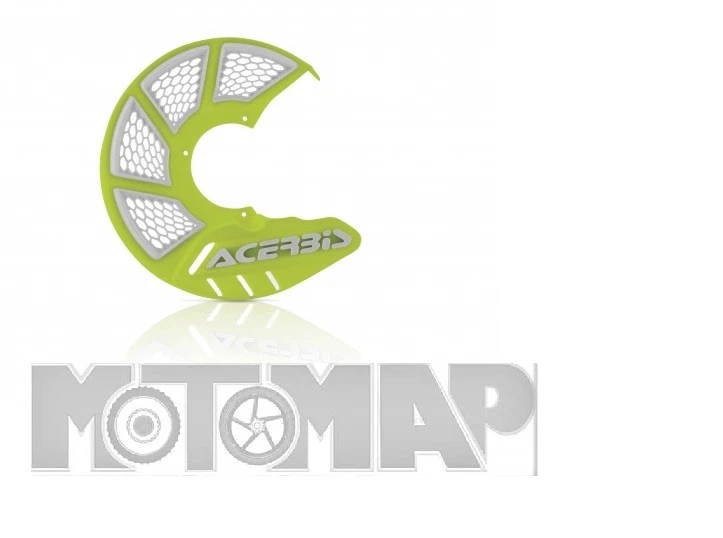 COPRIDISCO ACERBIS X BRAKE 2.0 KTM EXC SX SX F PROTEZIONE DISCO GIALLO FLUO - Immagine 1 di 1