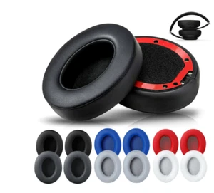 1 Pair Replacement Ear Pads For Beats By Dr.Dre Solo 2.0/3.0 Wireless - Picture 1 of 12