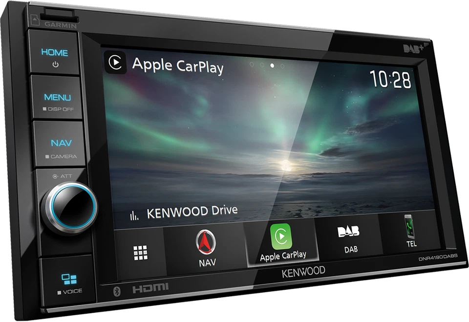 Kenwood DNR4190DABS 6.2" WVGA Digital Media AV-Receiver/Navigation System with S - Image 1 of 1