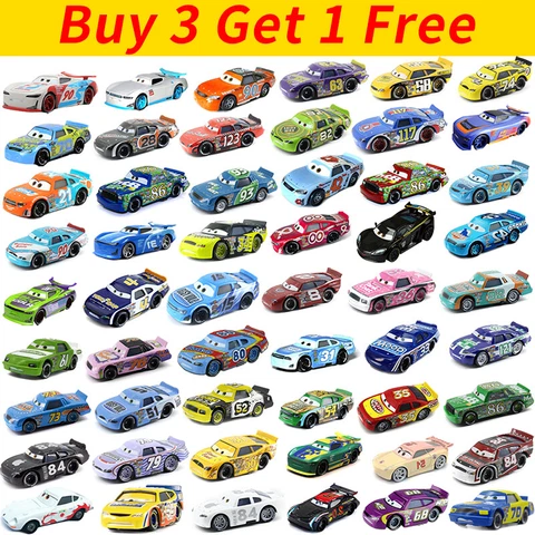 Disney Pixar Cars Diecast Lightning McQueen 1:55 Diecast Model Car Toys Boy Gift Cover