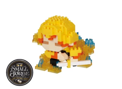 Zenitsu Agatsuma, Nanoblock  Demon Slayer Series, NBCC-166, Lvl 3 250 Pieces NEW - Image 1 of 4
